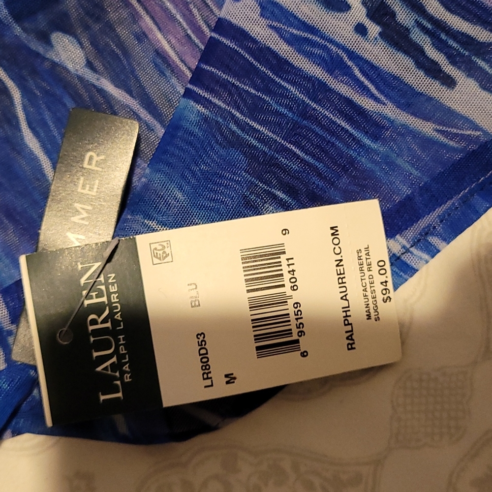 Ralph Lauren Calypso Print Tunic Cover Up - Picture 3 of 3